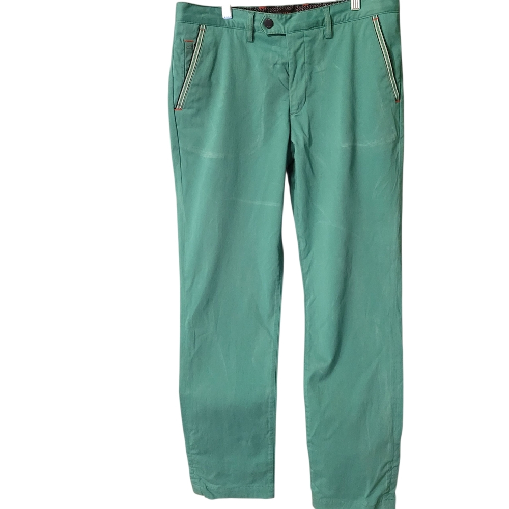 Ted Baker Classic Fit Mens Golf Trousers green - 34R.       N42